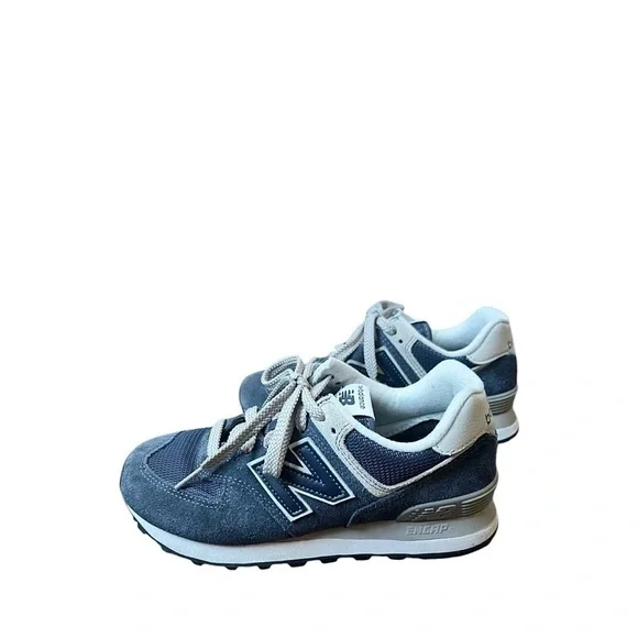 New Balance 574 Core Navy Blue Sneakers‎ Size 6